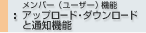 �A�b�v���[�h�E�_�E�����[�h�ƒʒm�@�\