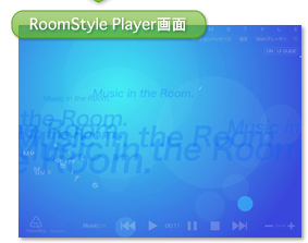 RoomStyle Player画面