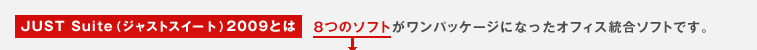 JUST SuiteiWXgXC[gj2009Ƃ8̃\tgpbP[WɂȂItBX\tgłB