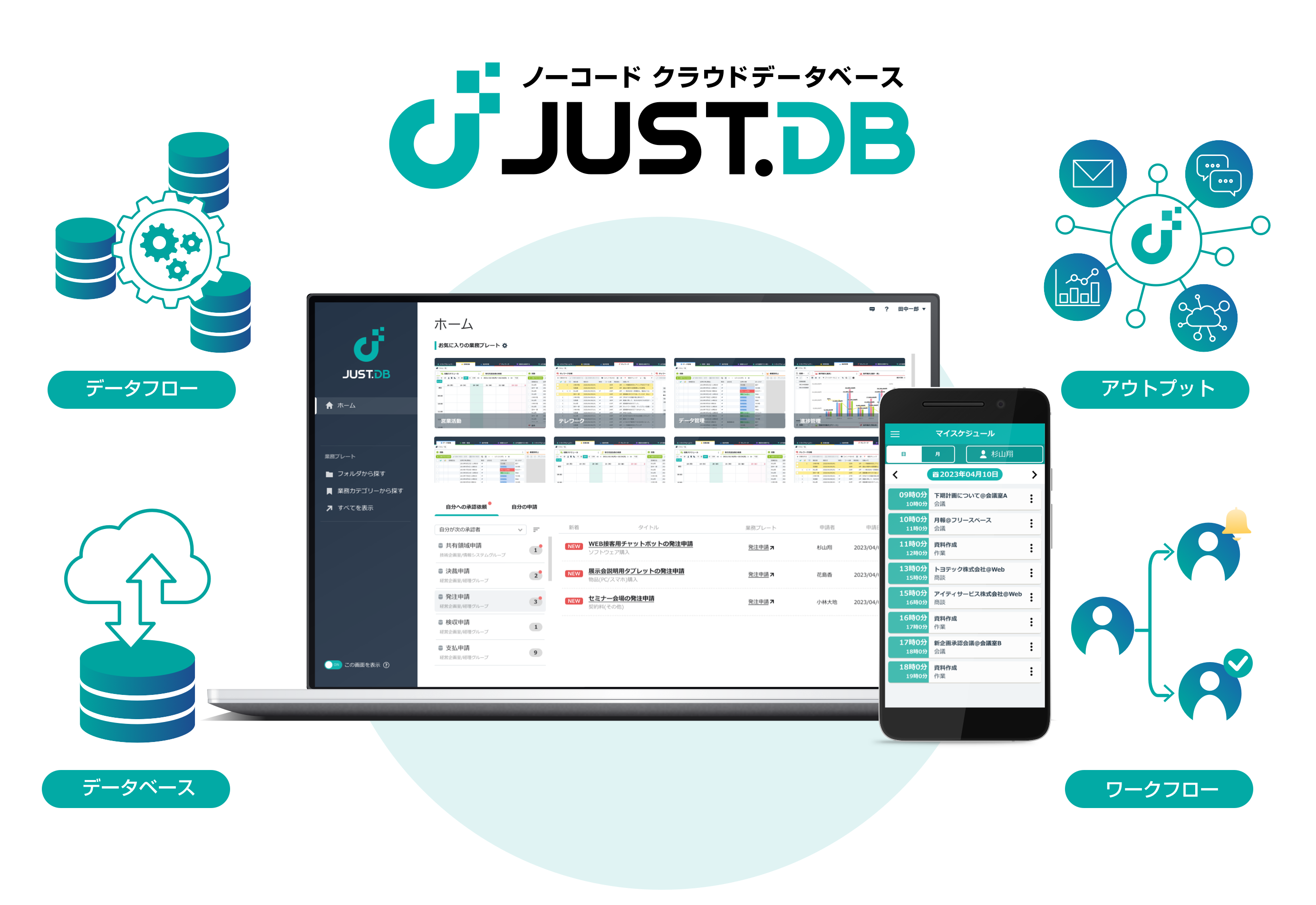 JUST.DB 無料トライアル