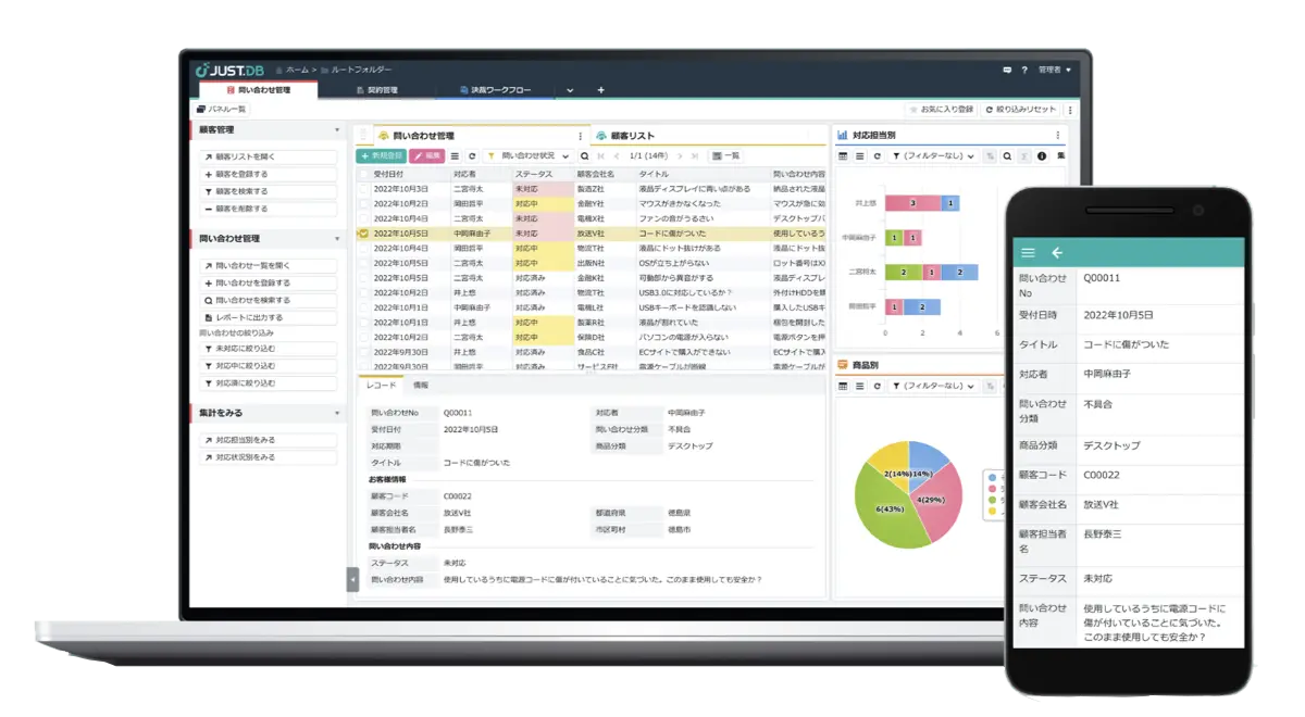 JUST.DB(ジャスト ディービー)のイメージ