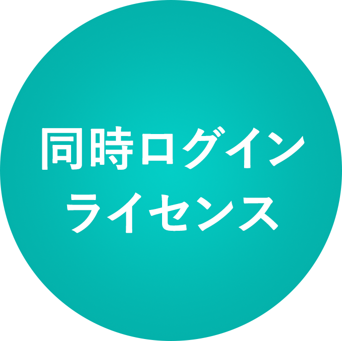 全社用でもコストを抑制、スモールスタートも！