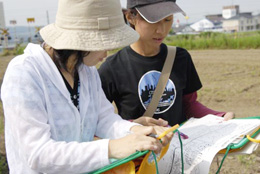 大津町の江戸時代の地図を参考に歩く