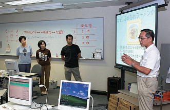 先生たち自身の企画、取材、制作によるプレゼンテーション